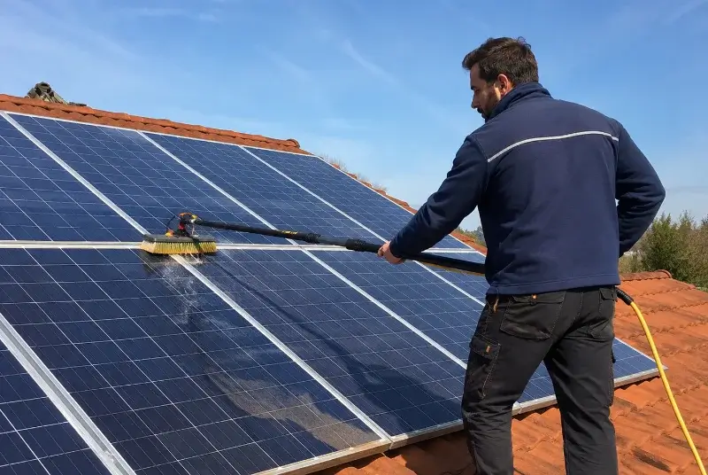 Nettoyage et entretien de panneaux solaires à Draillant